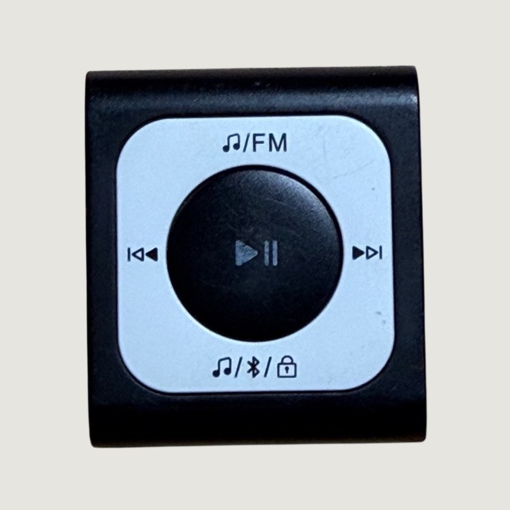 AGPTEK A51PL 64GB Clip-on MP3 Player Bluetooth FM Radio Black Sport Music Player